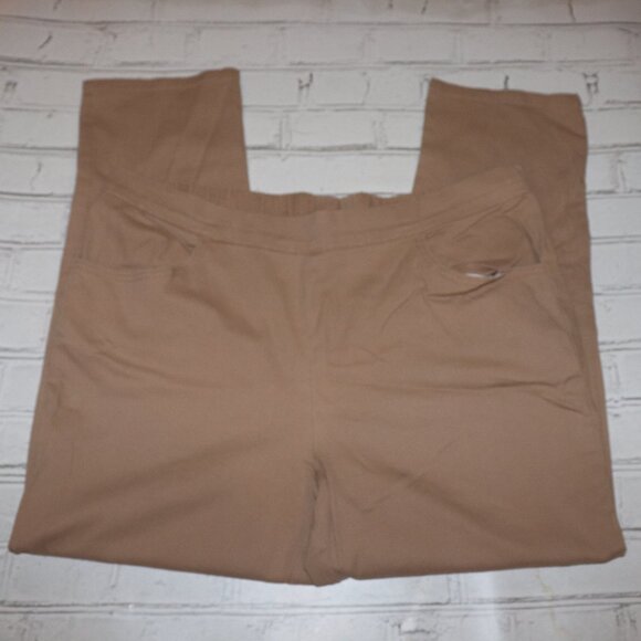 👖 White Stag Khaki Jeggings – Size XL Petite Tan | Stretch Fit | Everyday Comfy - Picture 1 of 4